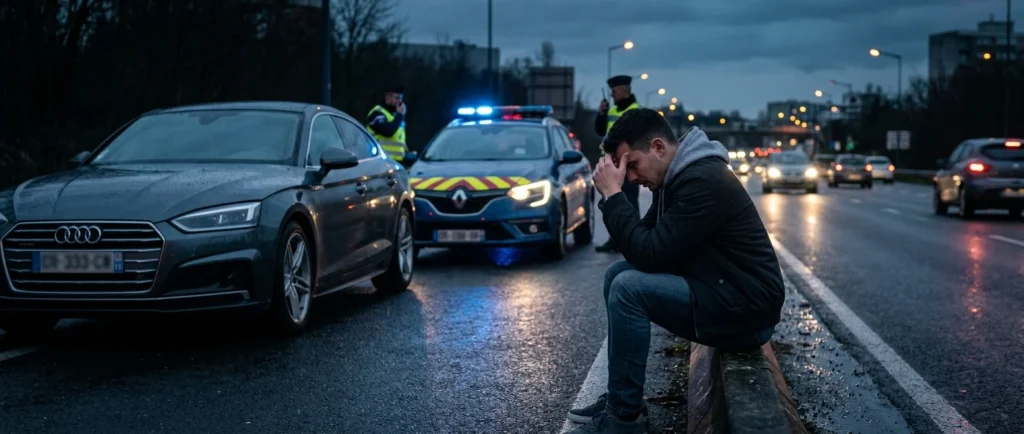 Illustration : Conduite sous stupéfiant première fois : témoignage et procédure