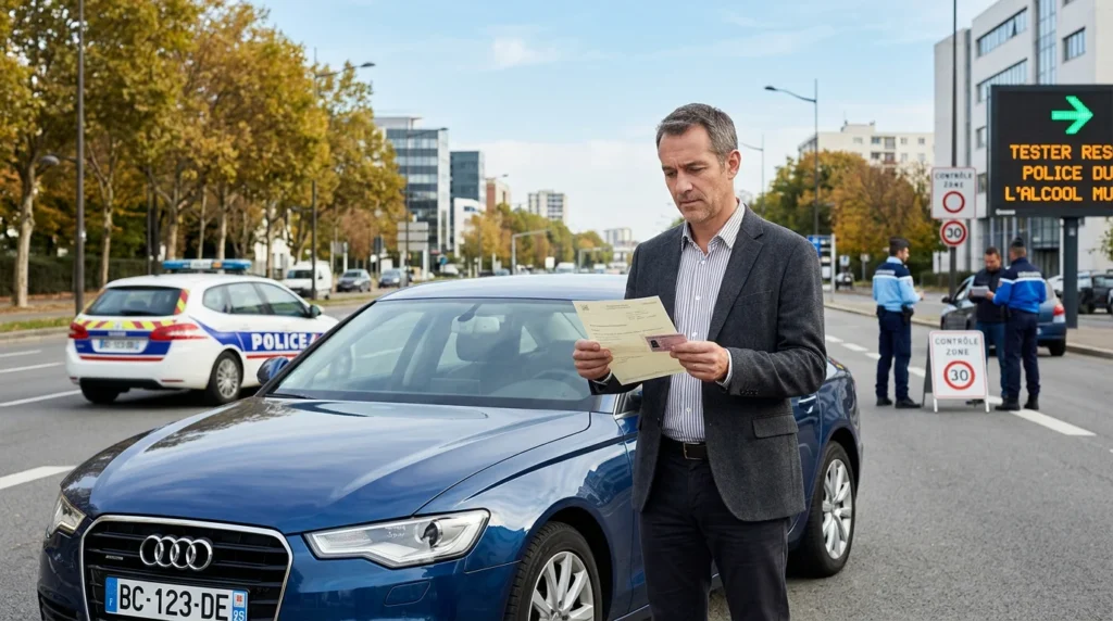 Illustration : Barème suspension permis pour alcoolémie