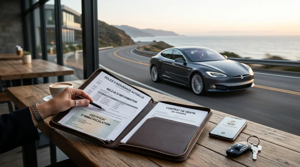 Illustration : Quel document pour changer d’assurance auto