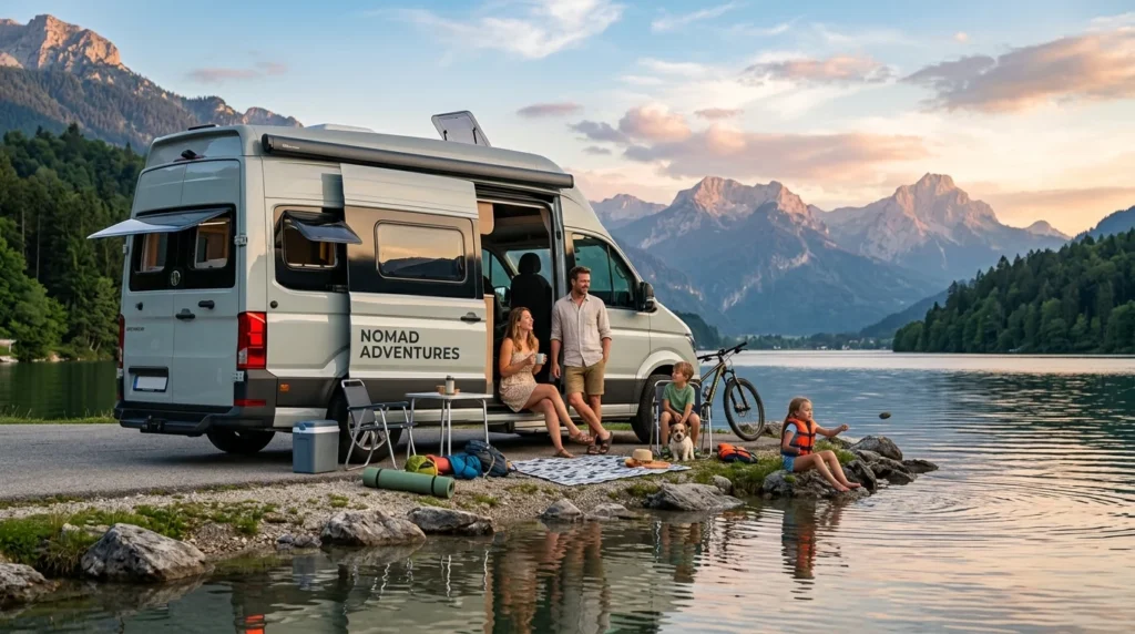 Illustration : Assurer un camping-car temporairement